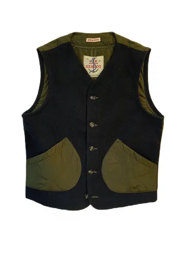 V508TP VEST PANNO TRAPUNTA